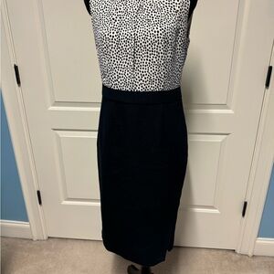 Black and White Polka Dot Women's dress
